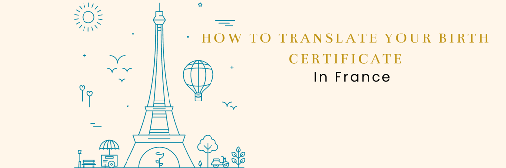birth certificate translation in france